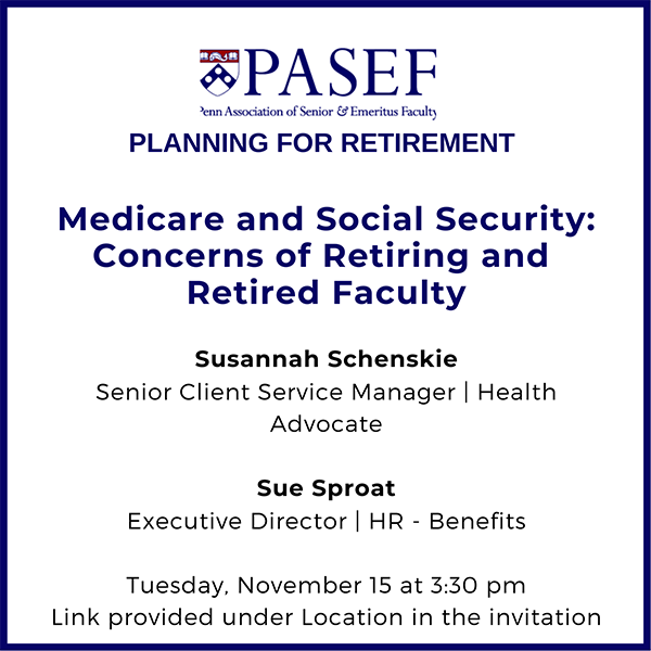 Medicare and Social Security Flyer