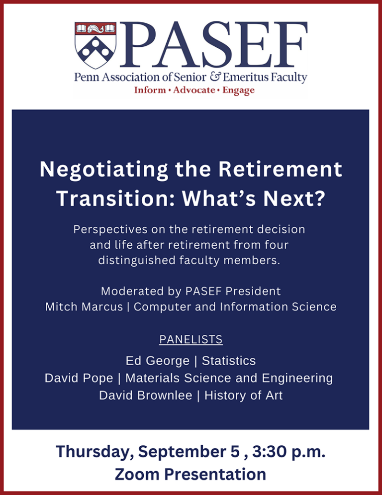 Negotiating the Retirement Transition