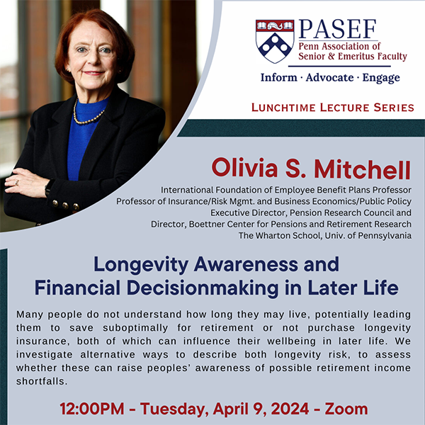 Olivia S. Mitchell Lunchtime Lecture Series